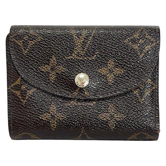 Auth LOUIS VUITTON Portefeuille Helene M60253 Monogram - MI0173 Trifold Wallet